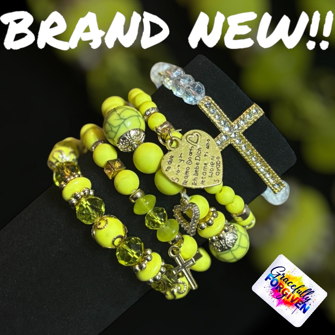 Lime Green and Gold