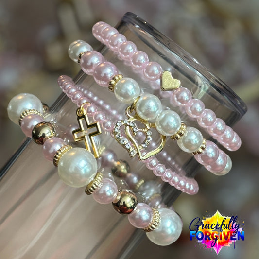 Pink cross love
